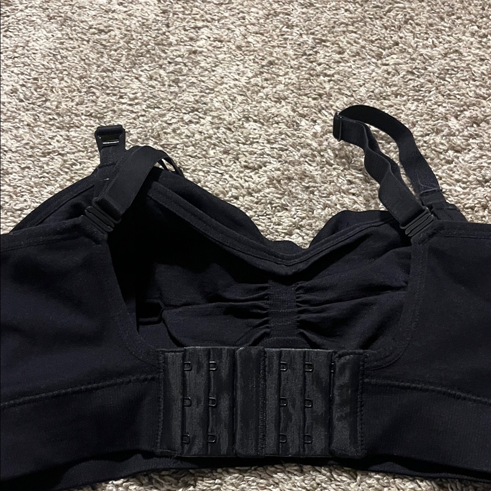 kindred by Kindred‎ Bravely Women’s Pumping & Nursing Hands Free Bra Black Large - Picture 8 of 11